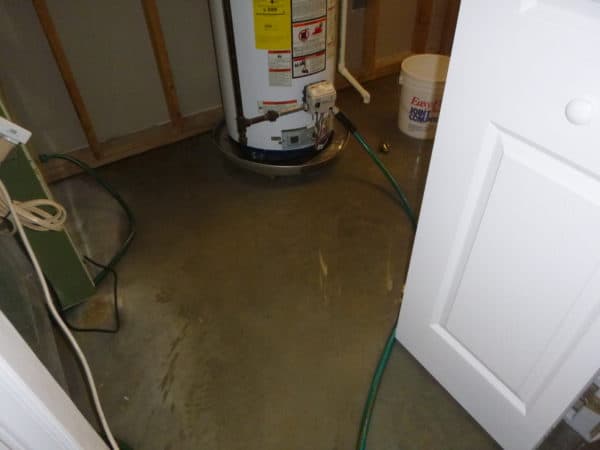 basement flood cleanup
